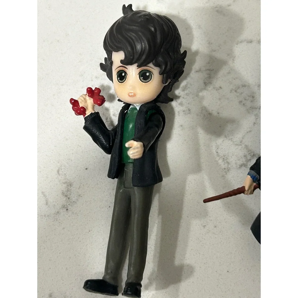Harry Potter Magical Minis Figure Set Harry Ginny Hermione Cho Blaise 5pc Lot